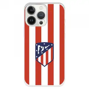Funda Para Iphone 13 Pro Del Atleti Escudo Rojiblanco - Licencia Oficial Atlético De Madrid