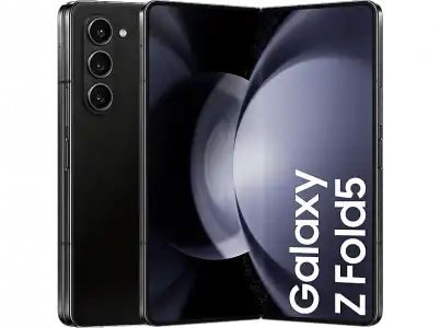Móvil - Samsung Galaxy Z Fold5 5G, 256GB, 12GB RAM, Negro, 7.6" QXGA+, Plegable, Qualcomm Snapdragon, 4400 mAh, Android 13