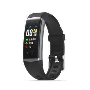 Muvit iO Sport Aqua Pulsera de Actividad con GPS Integrado Negra