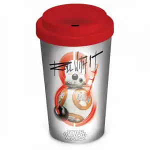 Pyramid Taza de Viaje Star Wars Episodio 8 BB-8 Roll With It