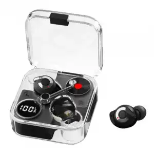 Smartek TWS-E89B Auriculares Inalámbricos Estéreo Negro/Transparente