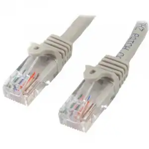 Startech Cable de Red de Cat5e Ethernet RJ45 sin Enganches 7m Gris