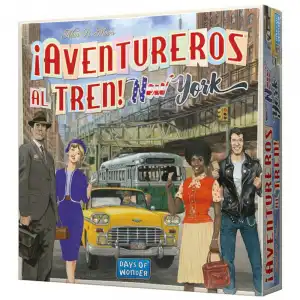 Asmodee ¡Aventureros Al Tren! New York Juego de Mesa
