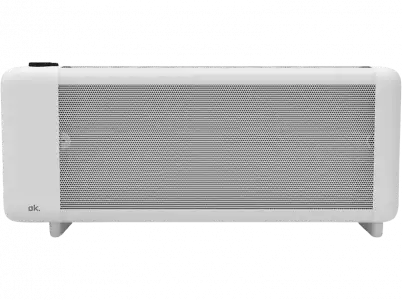 Calefactor - OK OMIH 15221 W, 1500W, 2 Niveles de calor, 230V, 50-60Hz, Termostato ajustable, Blanco