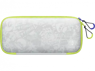 Funda - Nintendo Edición Splatoon 3, de transporte para Switch y protector pantalla (OLED), Multicolor