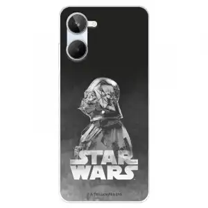 Funda Para Realme 10 Oficial De Star Wars Darth Vader Fondo Negro - Star Wars