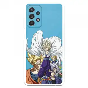 Funda Para Samsung Galaxy A52 5g Oficial De Dragon Ball Guerreros Saiyans - Dragon Ball
