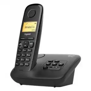 Gigaset A270a Teléfono Dect Negro Identificador De Llamadas