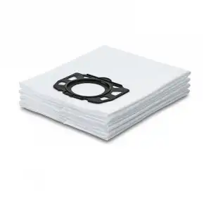 Karcher Bolsa Textil para Aspirador MV 4 - MV 6 Pack 4 Unidades