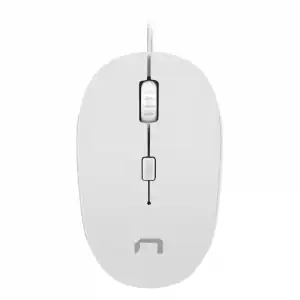 Natec Sparrow Ratón Óptico 1200 DPI Blanco