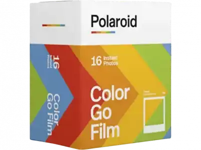 Película fotográfica - Polaroid Color Go Film, Para cámara instantánea Go, 16 fotos.
