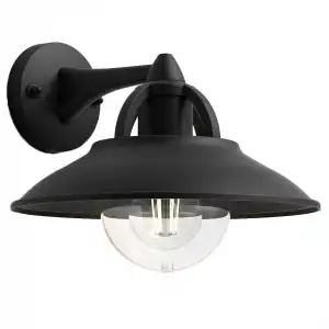 Philips myGarden Cormorant Aplique Mural Exterior 42W E27 Negro