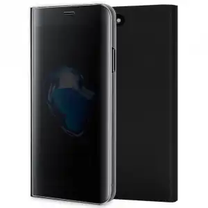 Cool Funda Flip Cover Clear View Negro para iPhone 7 Plus / iPhone 8 Plus