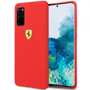 Cool Funda Licencia Ferrari Soft Rojo para Samsung Galaxy S20 Plus G985