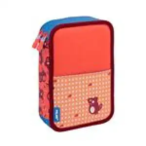 Estuche Milan con contenido de dos pisos Net & Lit rosa
