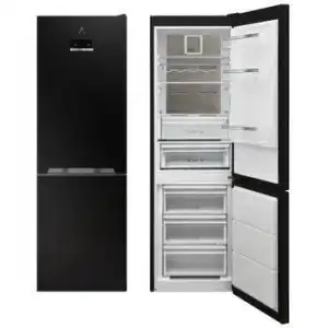 Frigorífico Combi Alpha Pegasus Elite-185 Negro Brillo, Metal Cooling, No Frost, Zona 0, Inverter, *alta Gama*