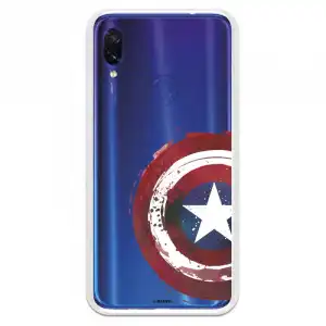 Funda Oficial Escudo Capitan America Para Xiaomi Redmi 7