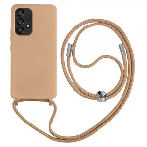 Funda Semirrígida Con Collar Samsung Galaxy A53 5g 80cm Rosa