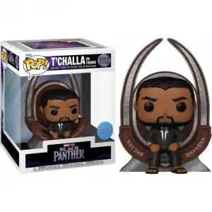 Funko Pop Black Panther T´Challa on Throne DLX Exclusivo
