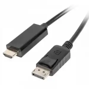 Lanberg Cable DisplayPort V1.1 a HDMI Macho/Macho 1.8m Negro