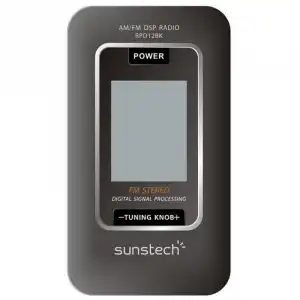 Sunstech RPD12 Radio Portátil Digital Negra