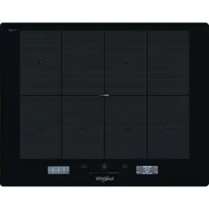 Whirlpool Placa De Inducción 65cm 8 Fuegos 7400w Negra - Smp658cneixl