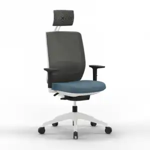 Actiu Trim Silla de Oficina Profesional Malla Azul Jaspeado