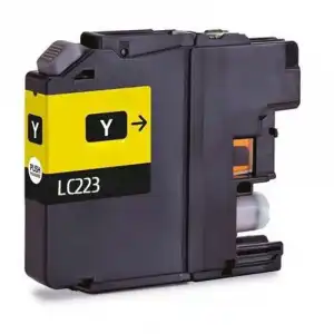 Dayma Cartucho de Tinta Compatible con Brother LC223XL Amarillo