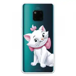 Funda Oficial Disney Marie Silueta Transparente Para Huawei Mate 20 Pro - Los Aristogatos