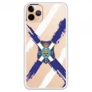 Funda Para Iphone 11 Pro Max Del Tenerife Escudo - Licencia Oficial Cd Tenerife