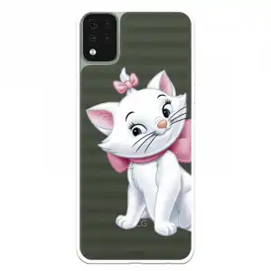 Funda Para Lg K42 Oficial De Disney Marie Silueta - Los Aristogatos