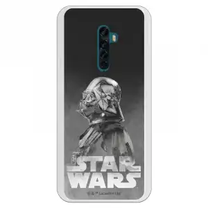 Funda Para Oppo Reno2 Oficial De Star Wars Darth Vader Fondo Negro - Star Wars
