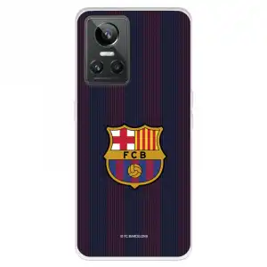 Funda Para Realme Gt Neo 3 Del Fc Barcelona Rayas Blaugrana - Licencia Oficial Fc Barcelona
