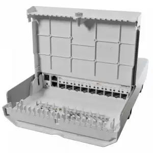 MikroTik NetFiber 9 Switch 5 Puertos SFP + 4 SFP+