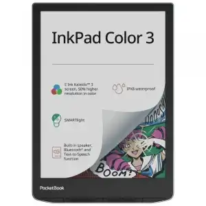 PocketBook InkPad Color 3 Libro Electrónico 7.8" 32GB Azul Tormenta