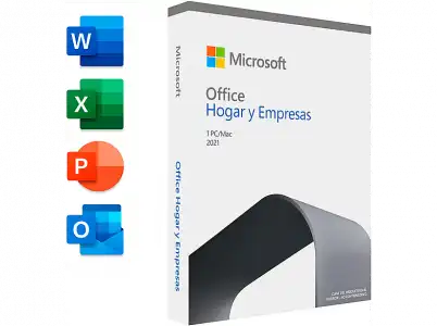 Software - Microsoft Office Hogar y Empresa 2021 (Formato Físico)