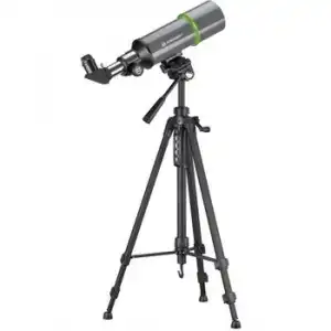 Telescopio Astronómico Portátil Y Potente 80/400 Trípode Y Mochila. Fácil Montaje. Adaptador Smartphone. Tres Oculares Bresser