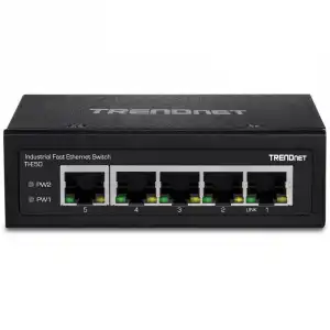 Trendnet TI-E50 Switch No administrado Fast Ethernet 5 Puertos Negro