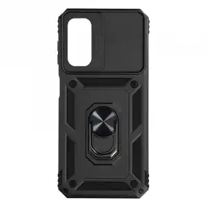 Carcasa Para Samsung Galaxy A54 5g Tapa Cámara Anillo Soporte Vídeo Negro