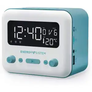 Energy Sistem Clock Speaker 2 Radio Despertador Bluetooth 5W Azul
