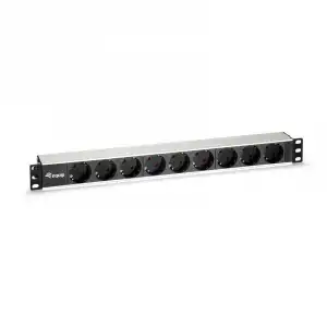 Equip 333292 Regleta Aluminio 9 Tomas para Rack 1U 19"