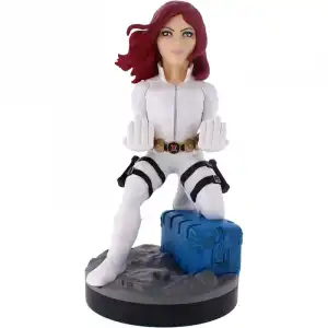 Exquisite Gaming Cable Guy Viuda Negra con Traje Blanco Marvel Base de Carga Multiplataforma