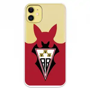 Funda Licencia Oficial Albacete Balompié Escudo Fondo Rojo para iPhone 11