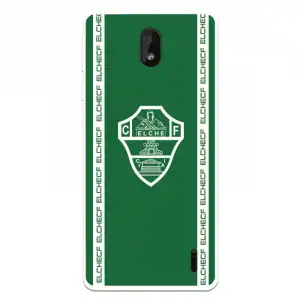 Funda Para Nokia 1 Plus Del Elche Cf Escudo Fondo Verde Escudo Fondo Verde - Licencia Oficial Elche Cf