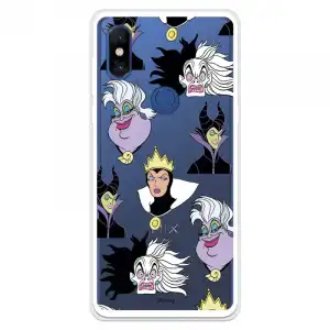 Funda Para Xiaomi Mi Mix 3 Oficial De Disney Villanas Patrón - Villanas Disney