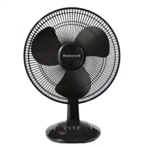 Honeywell Ventilador De Mesa Negro De 25w Y 3 Velocidades - Htf1220be4