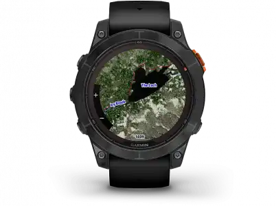 Reloj deportivo - Garmin Fénix 7 Pro, Negro, Carga Solar, 125-208 mm, 1.3", Multideporte, GPS