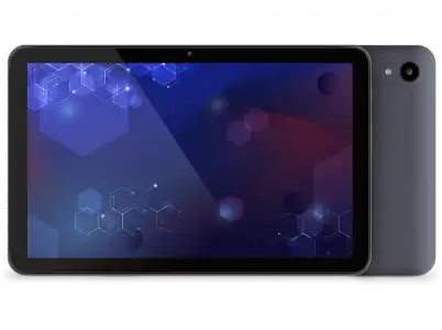 Tablet - Peaq PET 102-H232S, 64 GB, Negro, WiFi, 10.35 " WXGA, 4 GB RAM, Alwinner A133, Android 12 Go