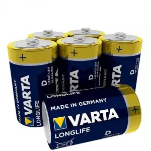 Varta Longlife Pack 6 Pilas Alcalinas D LR20
