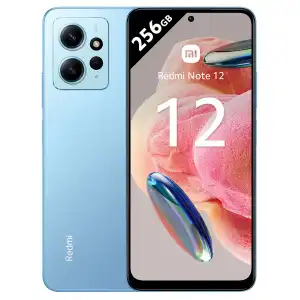 XIAOMI - Xiaomi Redmi Note 12 8GB + 256GB Ice blue móvil libre (Reacondicionado grado A).
